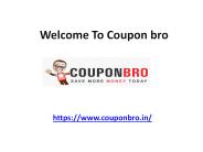 Top Coupons & Deals Website in India