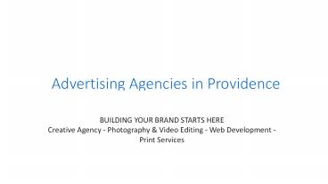 Advertising Agencies in Providence (5)