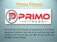 Primo Fitness PowerPoint PPT Presentation