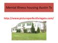 Mental illness housing Austin TX | Perfect Perfect Cooperative Living PowerPoint PPT Presentation