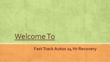 24hrs available to Breakdown Recovery in Galway