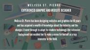 Melissa St. Pierre - Experienced Graphic and Website Designer