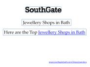 Jewellery Shops in Bath