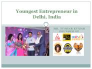 Youngest Entrepreneur in Delhi  India