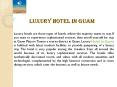 Luxury Hotel in Guam PowerPoint PPT Presentation