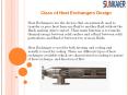 Class of Heat Exchangers Design PowerPoint PPT Presentation