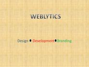 Weblytics Web development and mobile app development