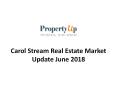 Carol Stream Real Estate Market Update June 2018