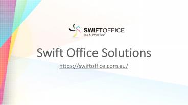 Swift Office Solutions | Ink Toner Cartridge Suppliers Australia