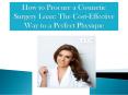 Cosmetic Surgery Loan: The Cost-Effective Way To A Perfect Physique PowerPoint PPT Presentation