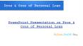 To know about personal loan and several pros and cons related to it. PowerPoint PPT Presentation