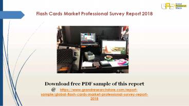 Flash Cards Market Professional Survey Report 2018