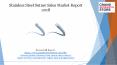Stainless steel suture sales market report 2018 by manufacturer, region, type and application PowerPoint PPT Presentation