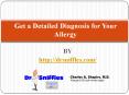 Get a Detailed Diagnosis for Your Allergy PowerPoint PPT Presentation