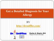 Get a Detailed Diagnosis for Your Allergy