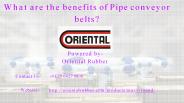 Pipe Conveyor Belts