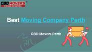 Searching Best Moving Company in Perth