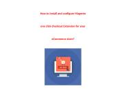 Magento one click checkout Extension by Knowband