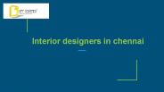Interior designers in Chennai - Offcentered