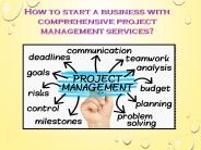 Comprehensive project management services London