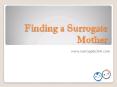 Finding a Surrogate Mother – To Build Your Own Family PowerPoint PPT Presentation