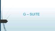 Google G-suite - Gnaritus Tech