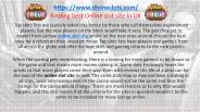 Finding best Online slot site In UK