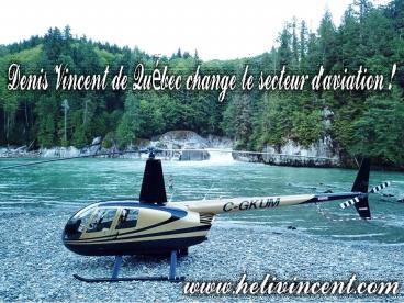 Denis Vincent de Québec change le secteur d'aviation !