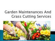 Garden Maintenance And Grass Cutting Services
