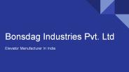 Bonsdag Industries Pvt Ltd
