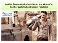 Leather Accessories for both Mens and Womens : Leather Wallets,hand bags at Fadcloset PowerPoint PPT Presentation