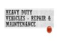 Heavy Duty Vehicles - Repair & Maintenance PowerPoint PPT Presentation