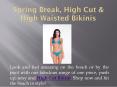 High Cut Bikini PowerPoint PPT Presentation