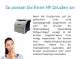 So passen Sie Ihren HP Drucker an PowerPoint PPT Presentation