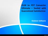 Download OLM to PST Conversion Tool