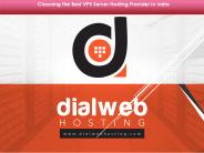 Choosing the Best VPS Server Hosting Provider in India