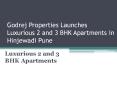 Godrej Properties Launches Luxurious 2 and 3 BHK Apartments in Hinjewadi Pune PowerPoint PPT Presentation