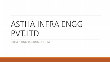 Hydraulic Tank Jacking Equipment Supplier