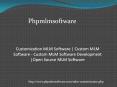 Customization MLM Software | Custom MLM Software - Custom MLM Software Development PowerPoint PPT Presentation