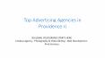 Top Advertising Agencies in Providence ri (13) PowerPoint PPT Presentation