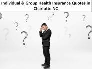 Individual & Group Health Insurance Quotes in Charlotte NC