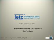 Roof Ventilator Manufacturers