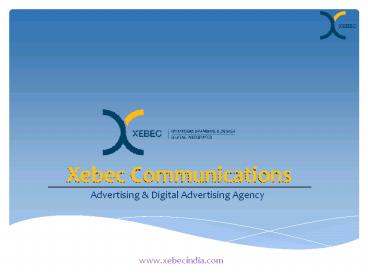Xebec Communications PPT June 2018