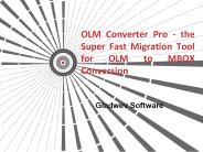 OLM File to MBOX Conversion