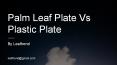 Natural Dinnerware Vs Plastic Dinnerware PowerPoint PPT Presentation