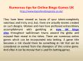 Numerous tips for Online Bingo Games UK PowerPoint PPT Presentation