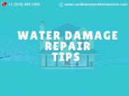 Tips for Water Damage Repair