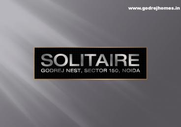 Luxury  Apartments in  Godrej Solitaire Noida | Godrej Homes (1)