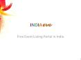 INDIAEVE | Free Event Listing Portal PowerPoint PPT Presentation