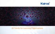18 trends for learning organisations